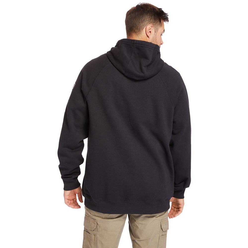 Timberland Φουτερ Ανδρικα Μαυρα - Pro® Big & Tall Hood Honcho Sport Hoodie - Greece 2617409-ZX